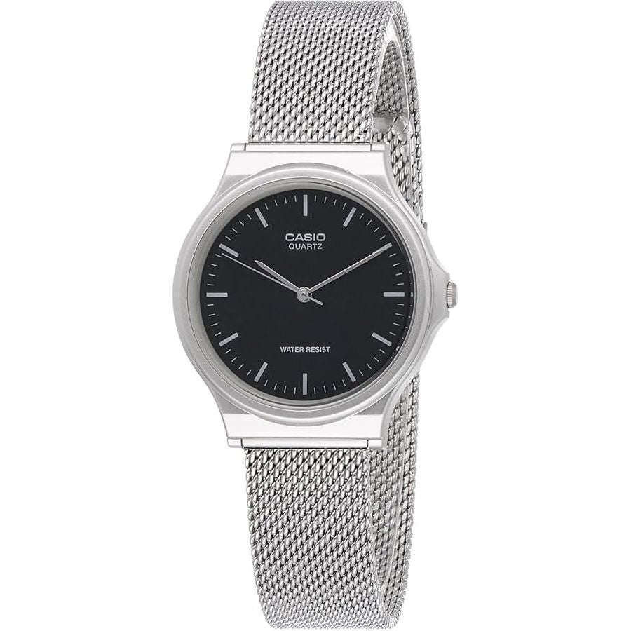 CASIO VINTAGE Mod. LADY - BLACK. MESH Category-Watches,Gender-Men,Gender-Women,Gent Ready stocked Watches,Lady Ready Stocked Watches,Men,READY STOCKED WATCHES,Subcategory-WatchesUnisex,Unisex,Unisex Watches - Watches,Women,Wristwatch