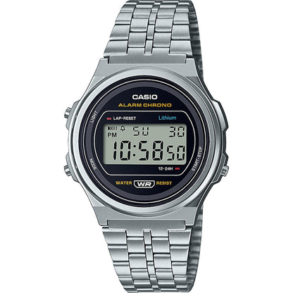 CASIO VINTAGE Mod. ROUND - BLACK Category - Watches,Gent Ready stocked Watches,Men,READY STOCKED WATCHES,Watches - Accessories,Wristwatch