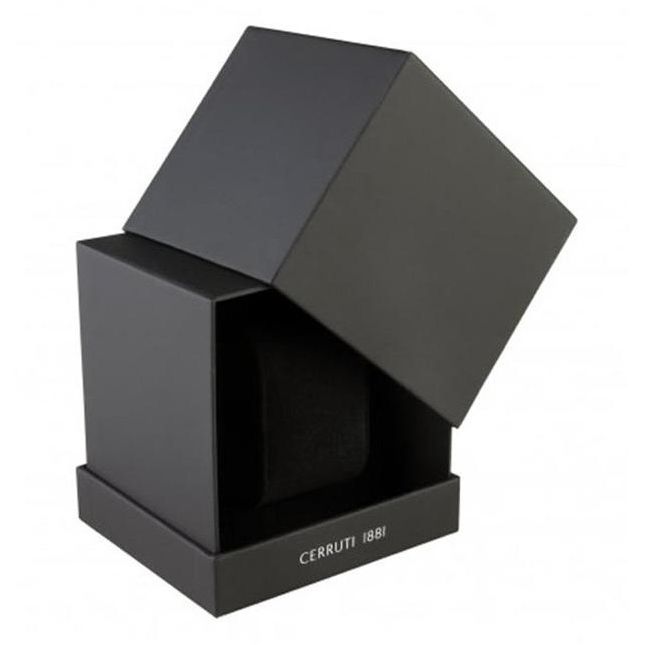 CERRUTI 1881 Mod. LUCARDO luxury packaging in elegant black box with embossed logo