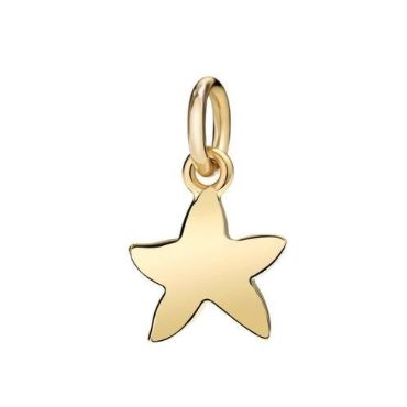 Gold unisex charm in star shape, CHARMS DODO MOD. DM95027STARS000OG.