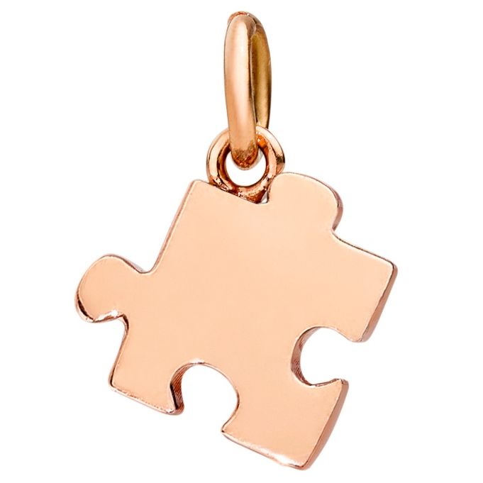 Rose gold puzzle piece charm, product code: CHARMS DODO MOD. DMC1004PZZLS0009R
