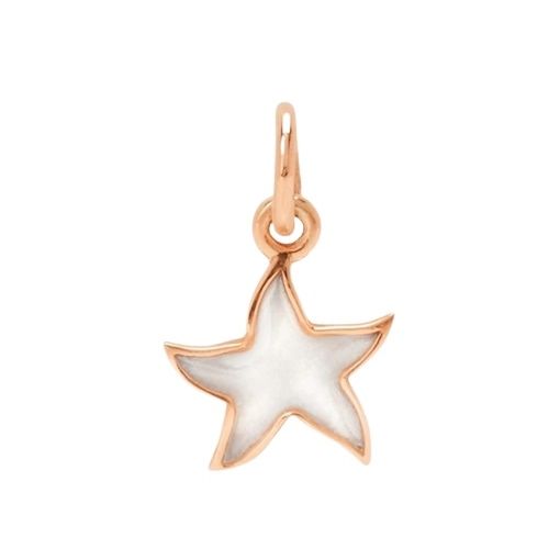 Star-shaped pendant from CHARMS DODO MOD. DMC3002STARSEPB9R in rose gold.