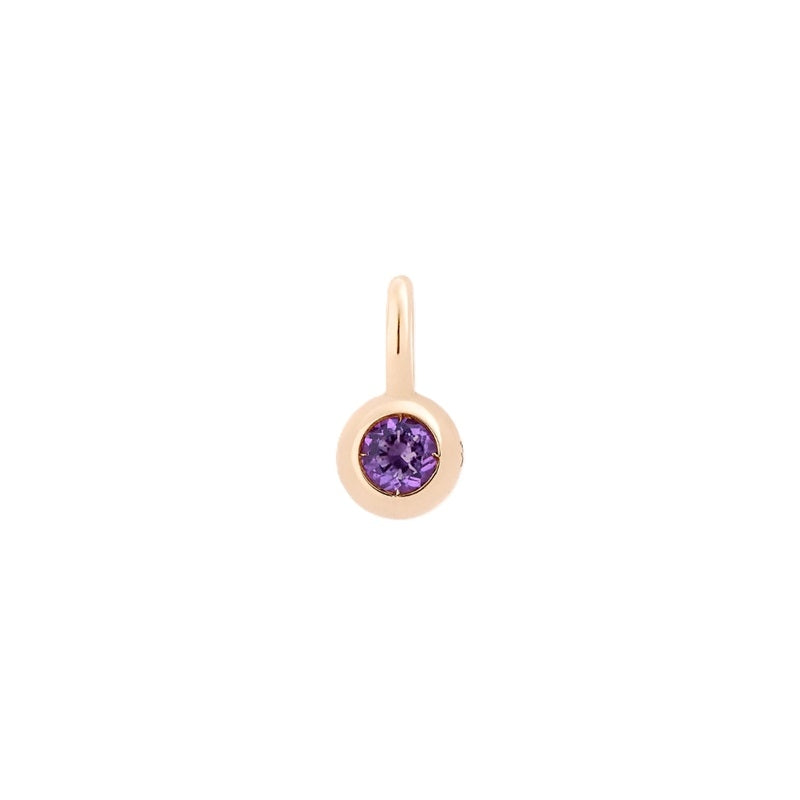 CHARMS DODO MOD. DMC4000BOLLIIY09R with purple gemstone