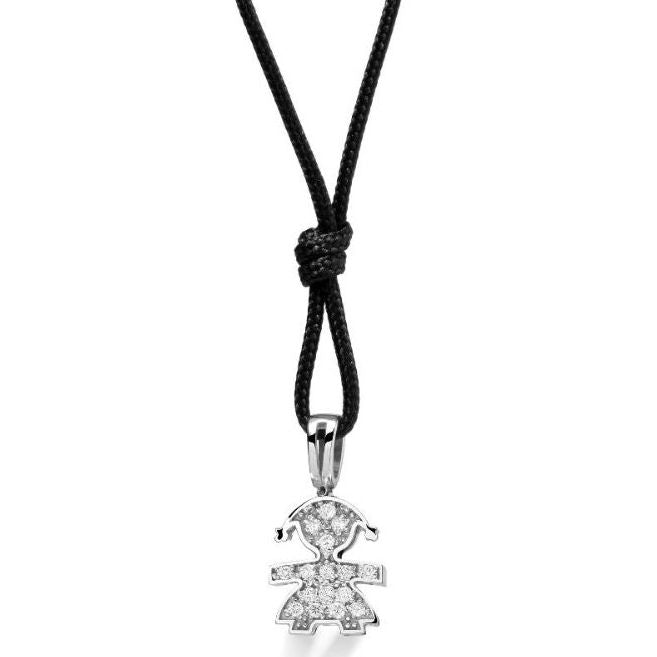 Gold 9 Kt lady jewel CHARMS LE BEBE MOD. LBB543_F with official packaging, made in Italy.