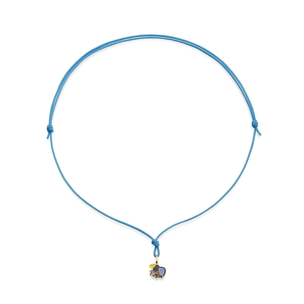 CHARMS LE BEBE MOD. PMG095_P necklace with a blue cord and baby charm