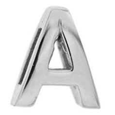 CHARMS RUE DES MILLE MOD. XB-A silver letter A charm