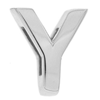 CHARMS RUE DES MILLE MOD. XB-Y silver letter Y charm