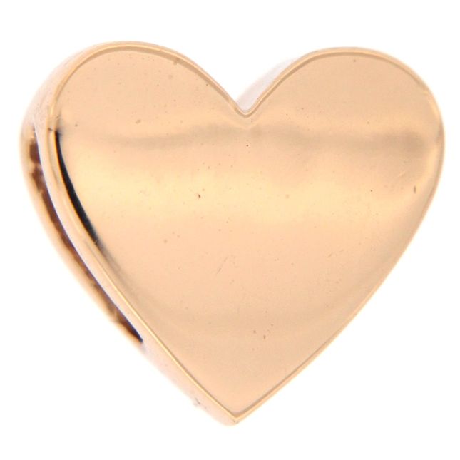 Gold heart charm jewelry - CHARMS RUE DES MILLE MOD. XR-003