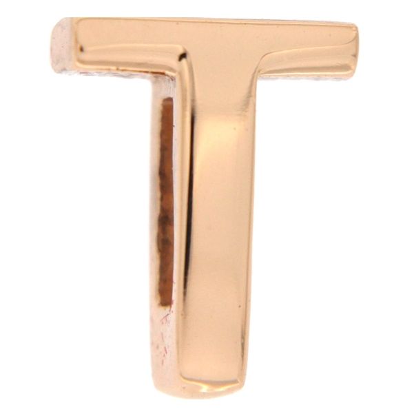 CHARMS RUE DES MILLE MOD. XR-T gold initial T charm