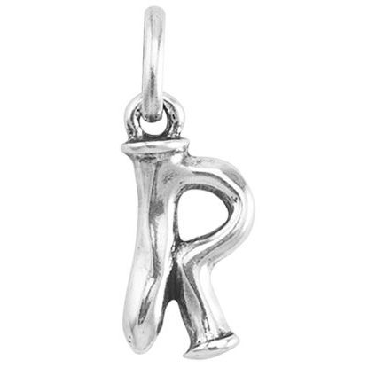 CHARMS UNO DE 50 MOD. UD_CHA0044-R-S silver letter R charm pendant