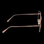 CHOPARD MOD. VCHF49M 5508FC optical frame for ladies, metal material, side view featured in its official packaging box