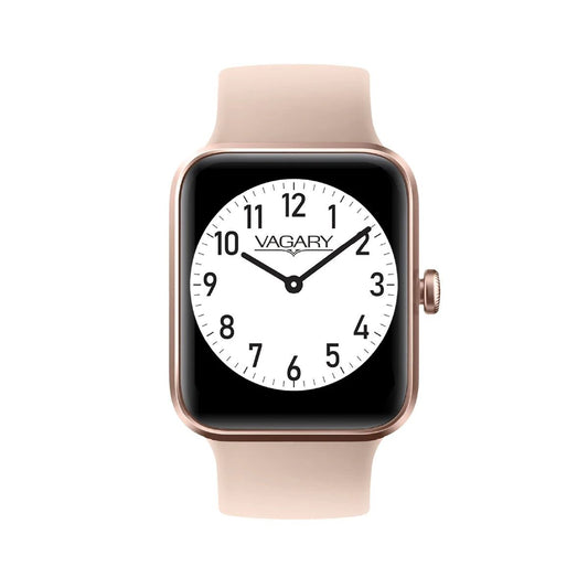 CITIZEN VAGARY MOD. X02A-003VY modern watch with analog display and rose gold strap