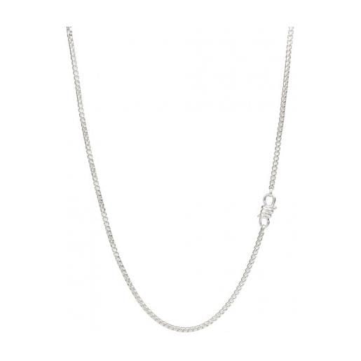 COLLANE DODO MOD. DCC2000KNOT0000AG75 minimalist silver necklace with knot detail