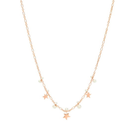 Elegant necklace with star charms, COLLANE DODO MOD. DCC2009STRASWCP9R.