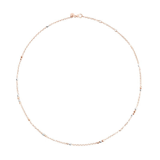 COLLANE DODO MOD. DCC4000GRANX0009A42 elegant chain necklace on white background