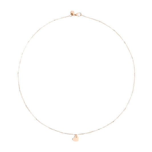 Gold necklace with charm, COLLANE DODO MOD. DCC4003HEART0009R40, elegant jewelry piece
