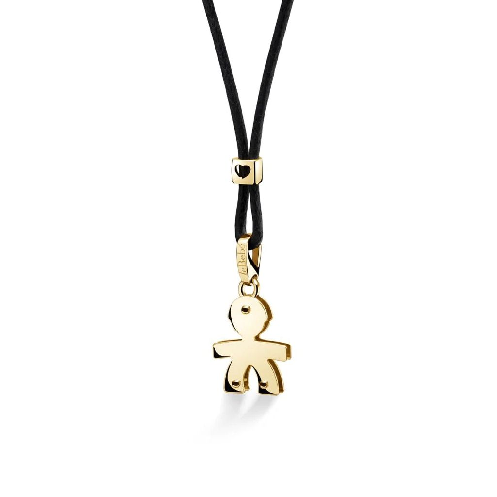COLLANE LE BEBE MOD. LBB005-N gold necklace for ladies, 9 Kt, Italian made, jewel in official box.