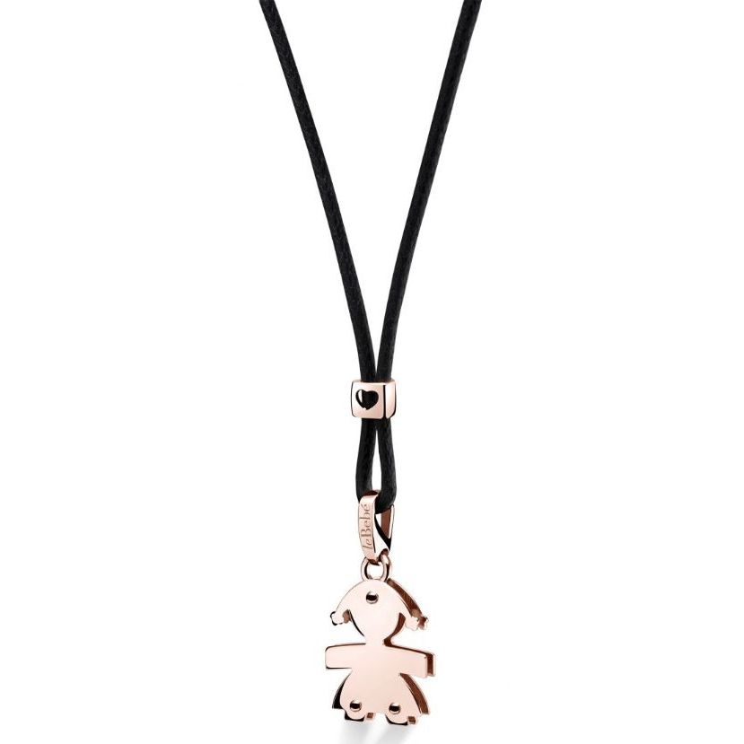 COLLANE LE BEBE MOD. LBB043-N gold 9 Kt ladies' necklace, made in Italy, featuring a pendant, packaged in official box.