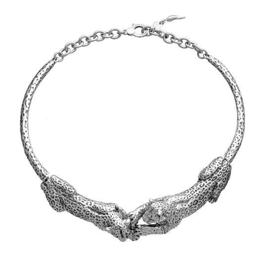 COLLANE RASPINI MOD. 12270 elegant necklace featuring detailed animal motifs, perfect for adding a unique touch to any outfit.