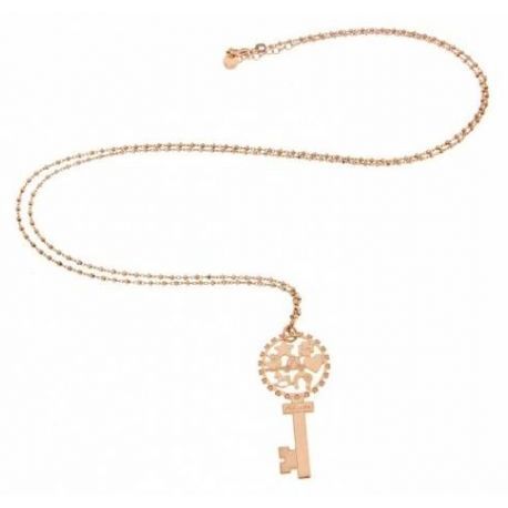 Alt Tag: Necklace featuring a key pendant design, product name COLLANE RUE DES MILLE MOD. CL-016-CHIA.