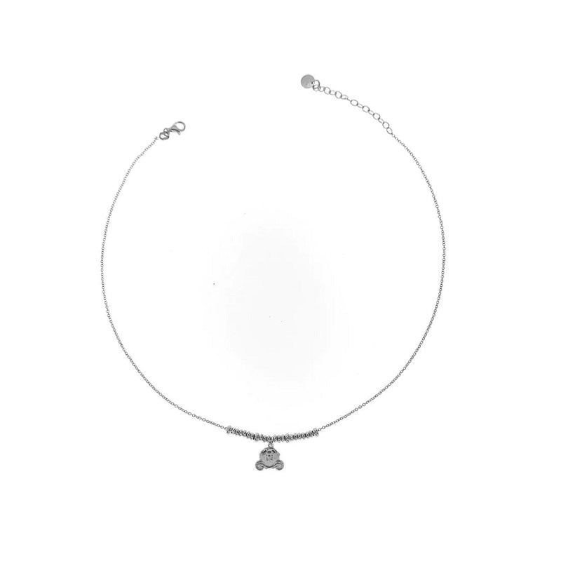 Elegant necklace from COLLANE RUE DES MILLE MOD. GR-002 1SOG CAR with delicate chain and charm.
