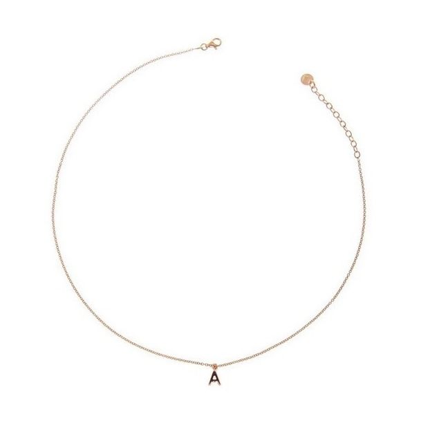 COLLANE RUE DES MILLE MOD. GR-LETPE A necklace with letter pendant