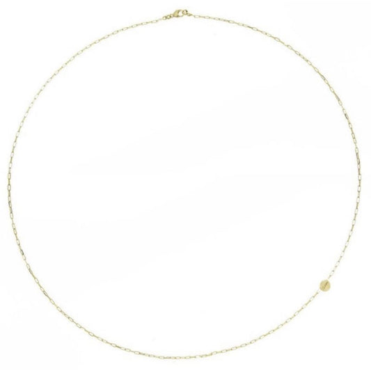COLLANE RUE DES MILLE MOD. GRZ-007 BASE 02 minimalist gold chain necklace