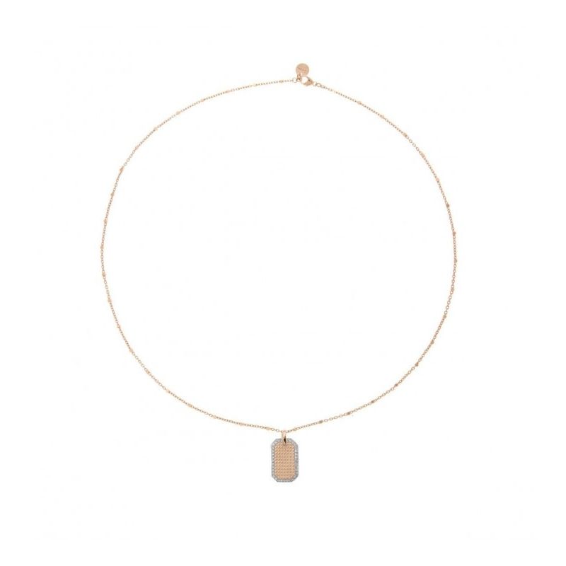 Elegant necklace featuring the COLLANE RUE DES MILLE MOD. GRZ-009 RT BO, showcasing a stylish design for chic fashion statements.