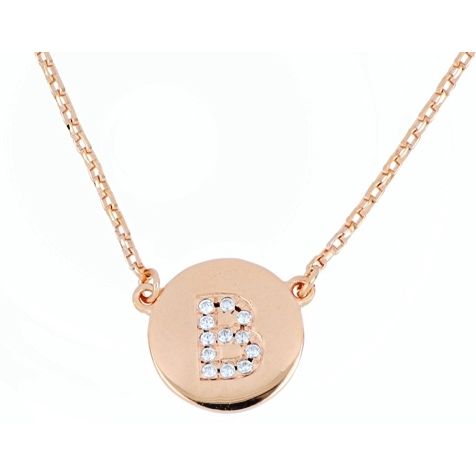 Elegant chain with "B" charm in the design of COLLANE RUE DES MILLE MOD. GRZ-PAST B, featuring a stylish and sleek look.