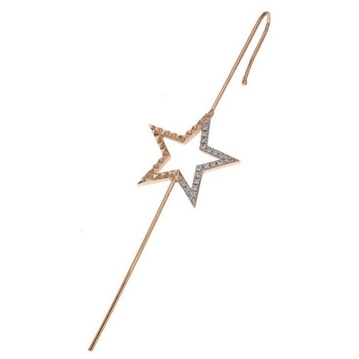 Elegant star-shaped accessory from COLLANE RUE DES MILLE MOD. ORZ-009 M 1, featuring a delicate design with sparkling details.