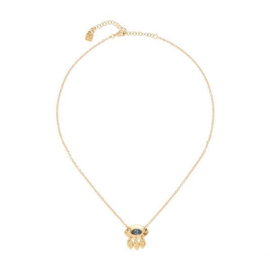 COLLANE UNO DE 50 MOD. UD_COL1395AZUORO0U DESIGNER FASHION JEWELLERY