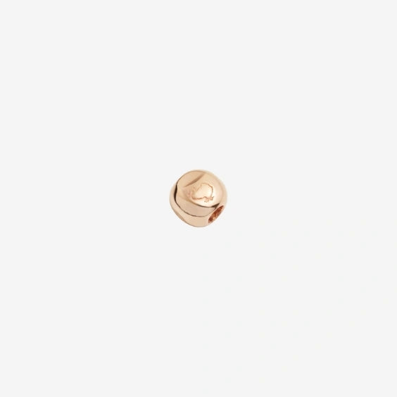 COMPONENTI DODO MOD. DUC0001PEPIT0009R rose gold component displayed against a white background with minimalist design.