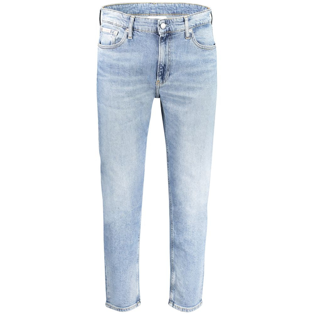 Calvin Klein Azzurro Cotton Men's Jeans