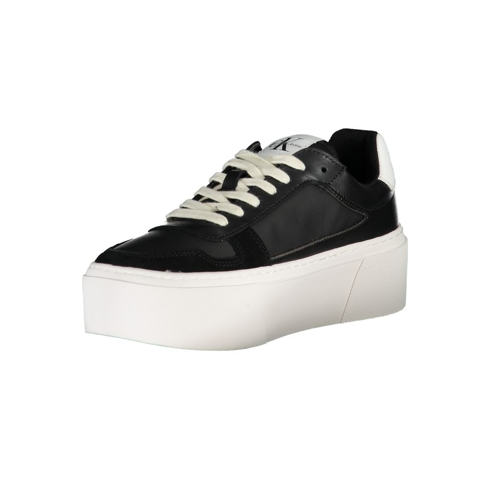 Calvin Klein Black Polyester Women Sneaker