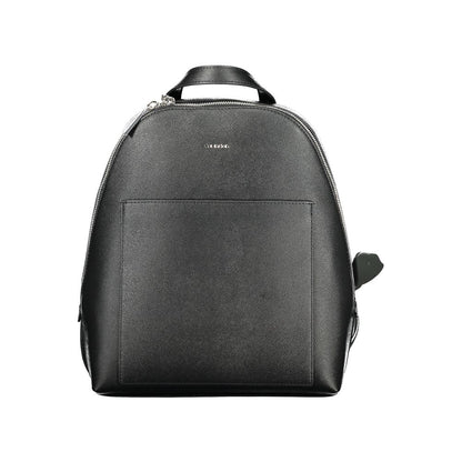 Calvin Klein Black Polyurethane Women Backpack