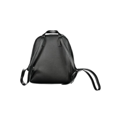Calvin Klein Black Polyurethane Women Backpack