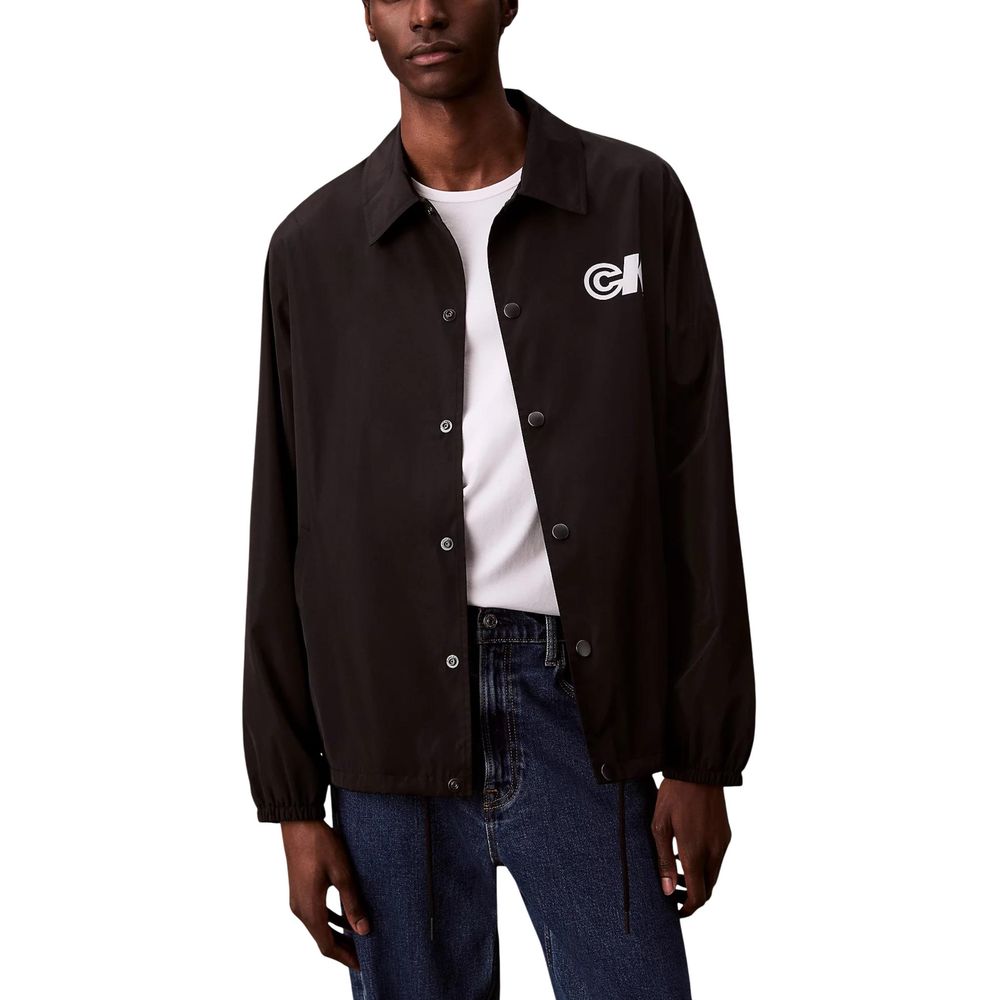 Calvin Klein Jeans Black Polyester Shell Jacket 1728,71956299936,Black,Calvin Klein Jeans,Clothing,IT44 | S,IT52 | XL,IT54 | XXL,Jackets & Coats - Clothing,Men,New with tags,Shell Jackets - Jackets & Coats - Clothing