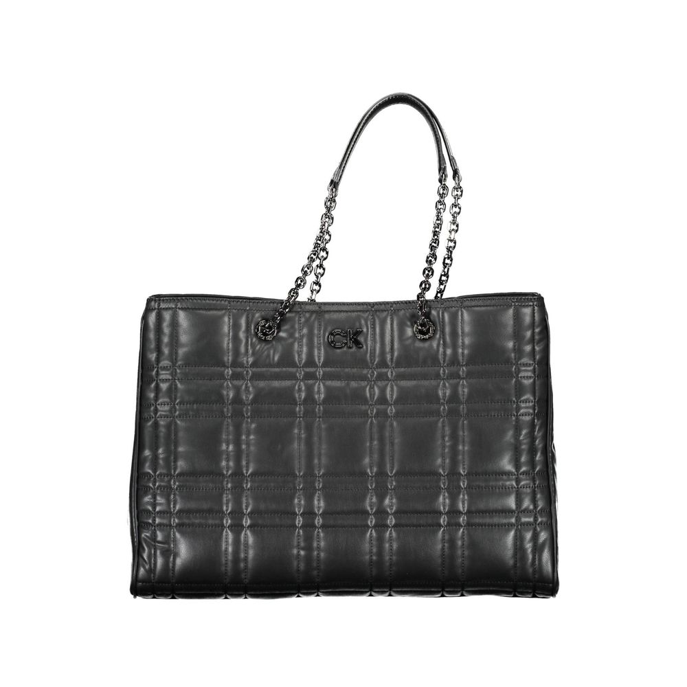 Calvin Klein Nero Polyester Woman Handbag 1728,67403481248,Bags,Black,Calvin Klein,Handbags - Bags,New with tags,Women