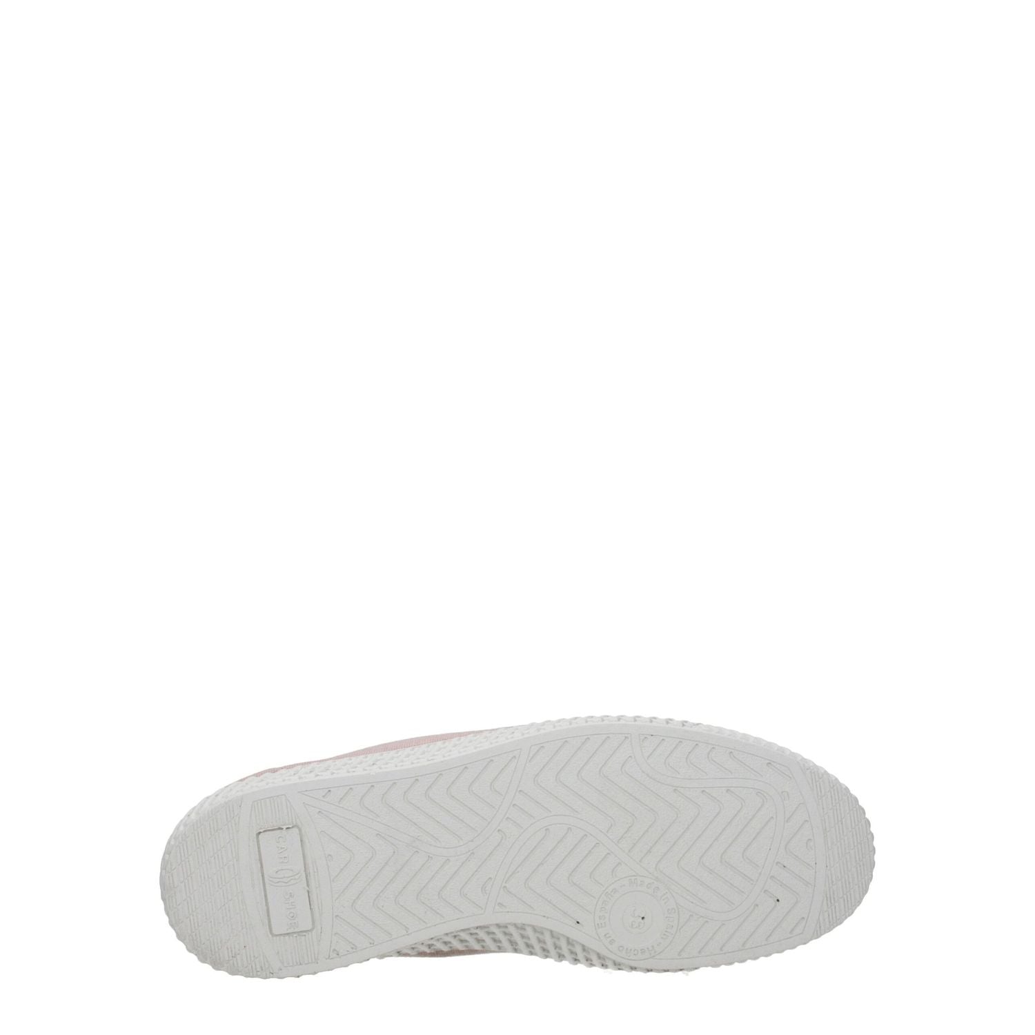 Car Shoe Pink Fabric Low Tops