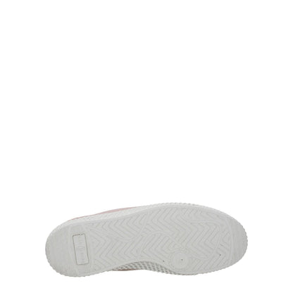 Car Shoe Pink Fabric Low Tops