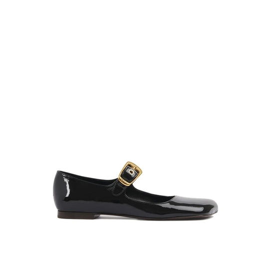 Chloé Black Calfskin Ballet Flats