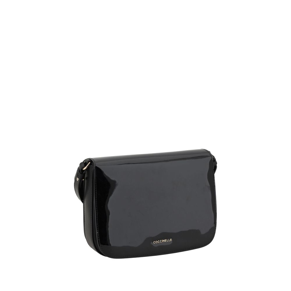 Front view with bag zipped and handles upright.