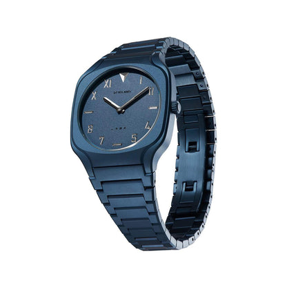 D1 MILANO Mod. SQUARE BRACELET GALAXY BLUE-3