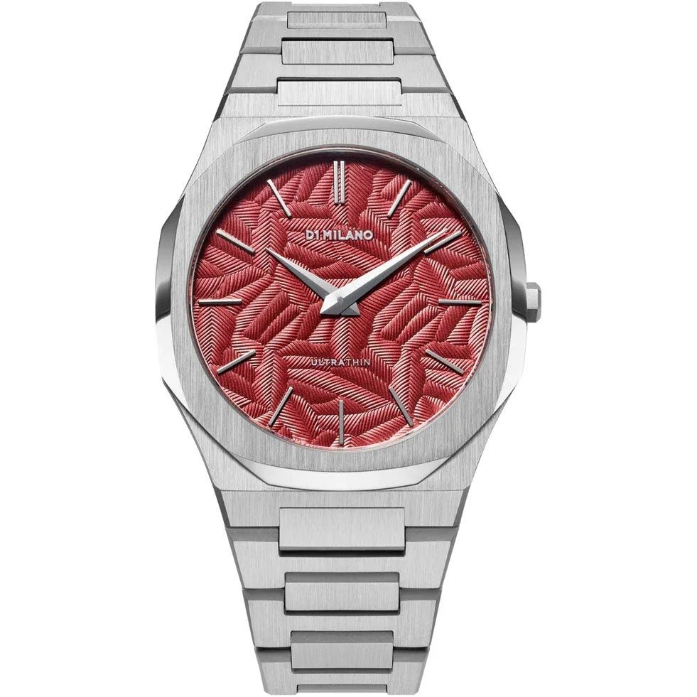 D1 MILANO Mod. ULTRA THIN BARN RED