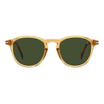 Gent's acetate sunglasses DAVID BECKHAM MOD. DB 1114_S with green lenses, elegant design.