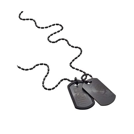 DIESEL JEWELS Mod. STEEL gent necklace made of SS with official box packaging