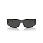 Black unisex sunglasses DIESEL MOD. DL 3001 with sleek design and dark lenses