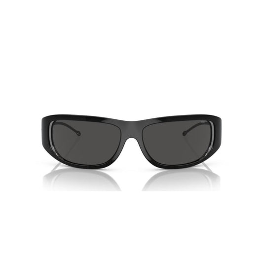 Black unisex sunglasses DIESEL MOD. DL 3001 with sleek design and dark lenses