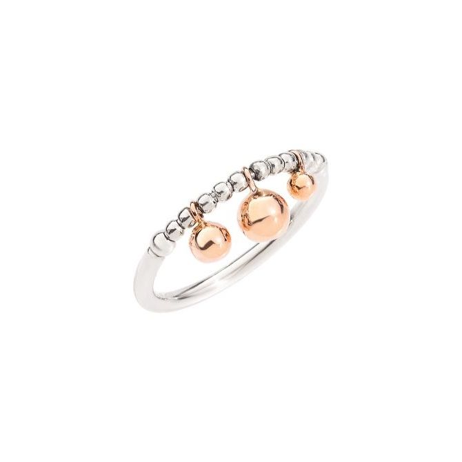 DODO Mod. DAC0001BOLLI0009A55 lady's ring in rose gold 9 Kt.