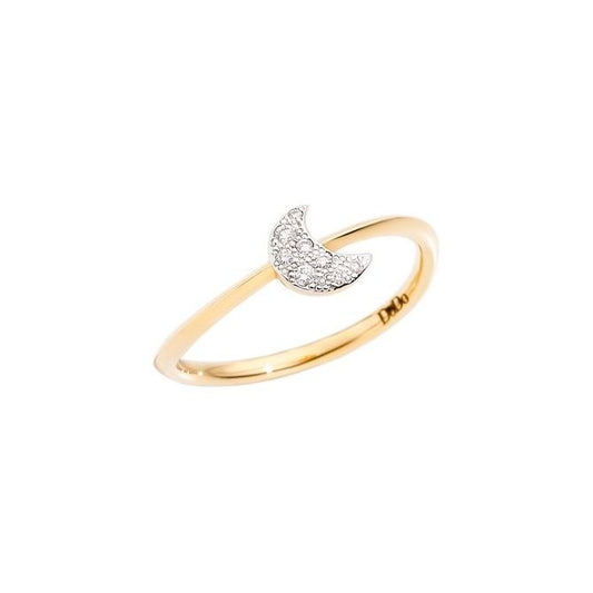 DODO Mod. DAC0007HEARXDB0OG5 with diamonds DESIGNER FASHION JEWELLERY